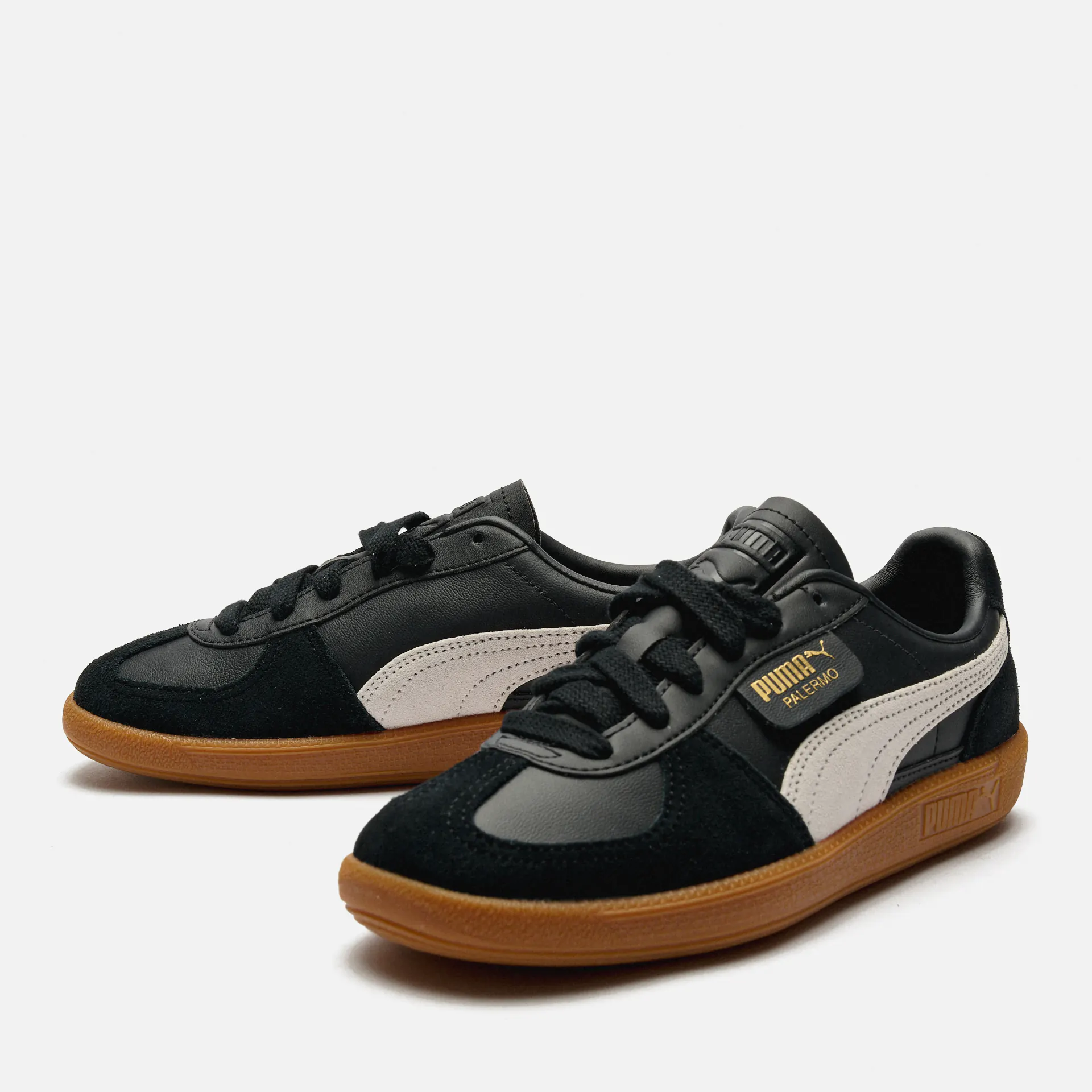 PUMA Palermo Lth Sneaker Black/Gum