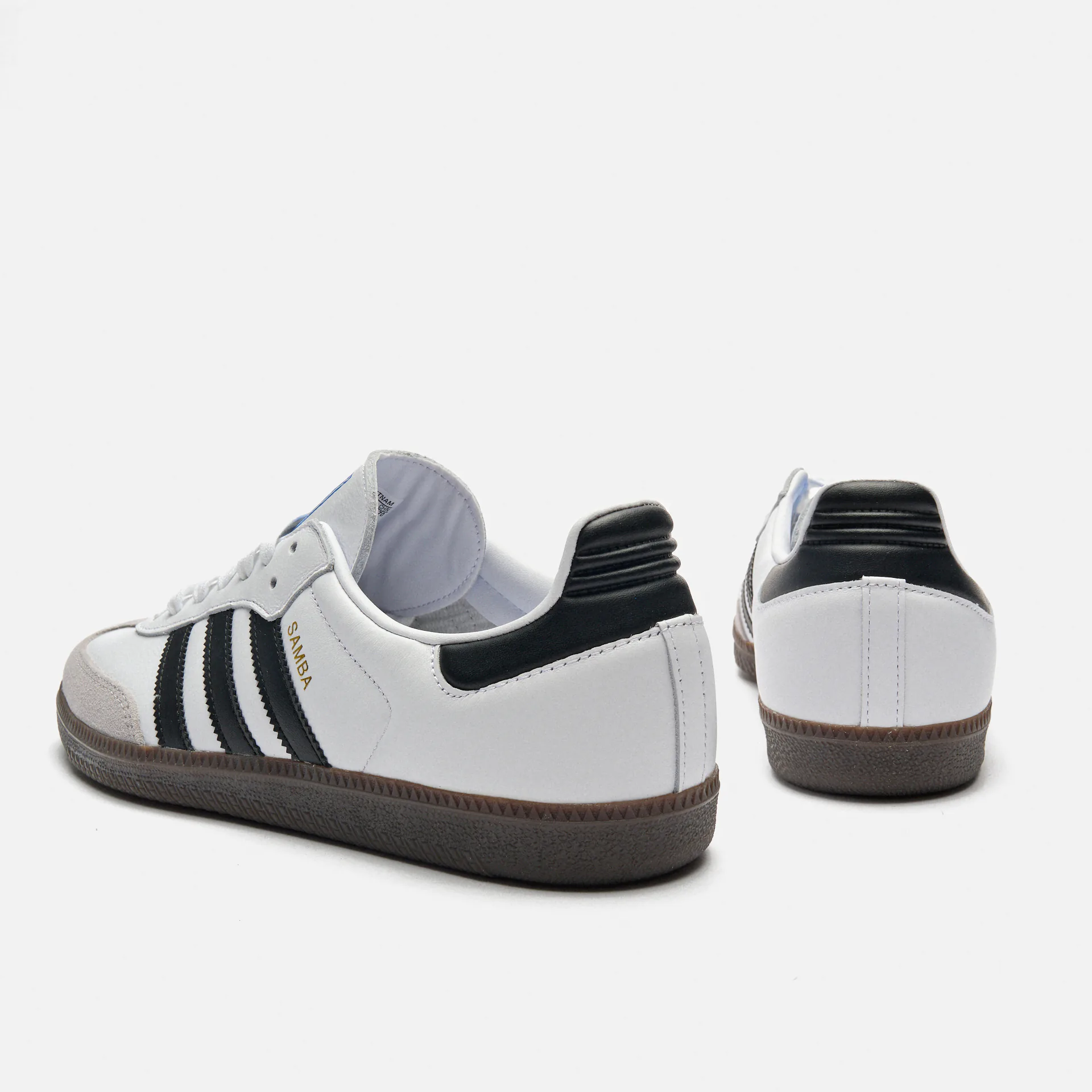adidas Originals Samba OG Sneaker White/Core Black/Clear Granite