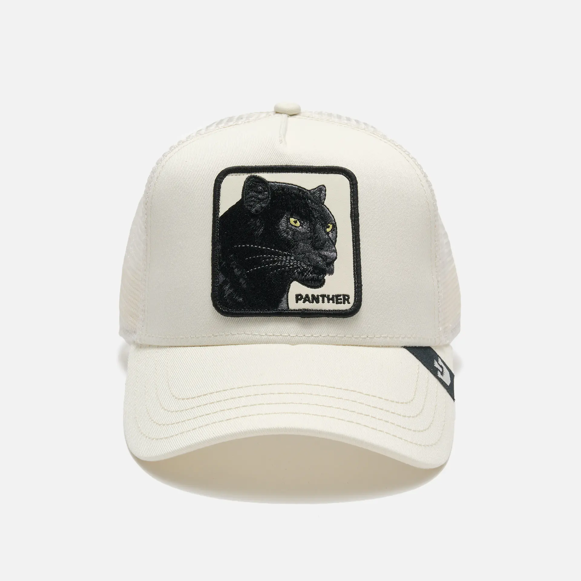 Goorin Bros The Panther Baseball Trucker Cap White
