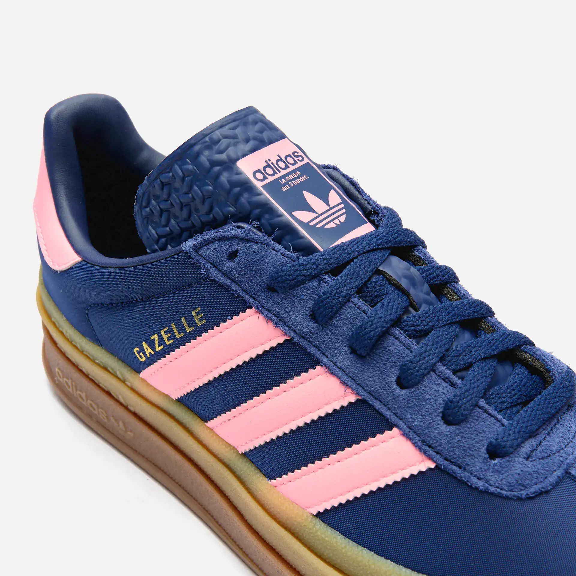 adidas Originals Gazelle Bold Sneaker Dark Blue/Pink Spark