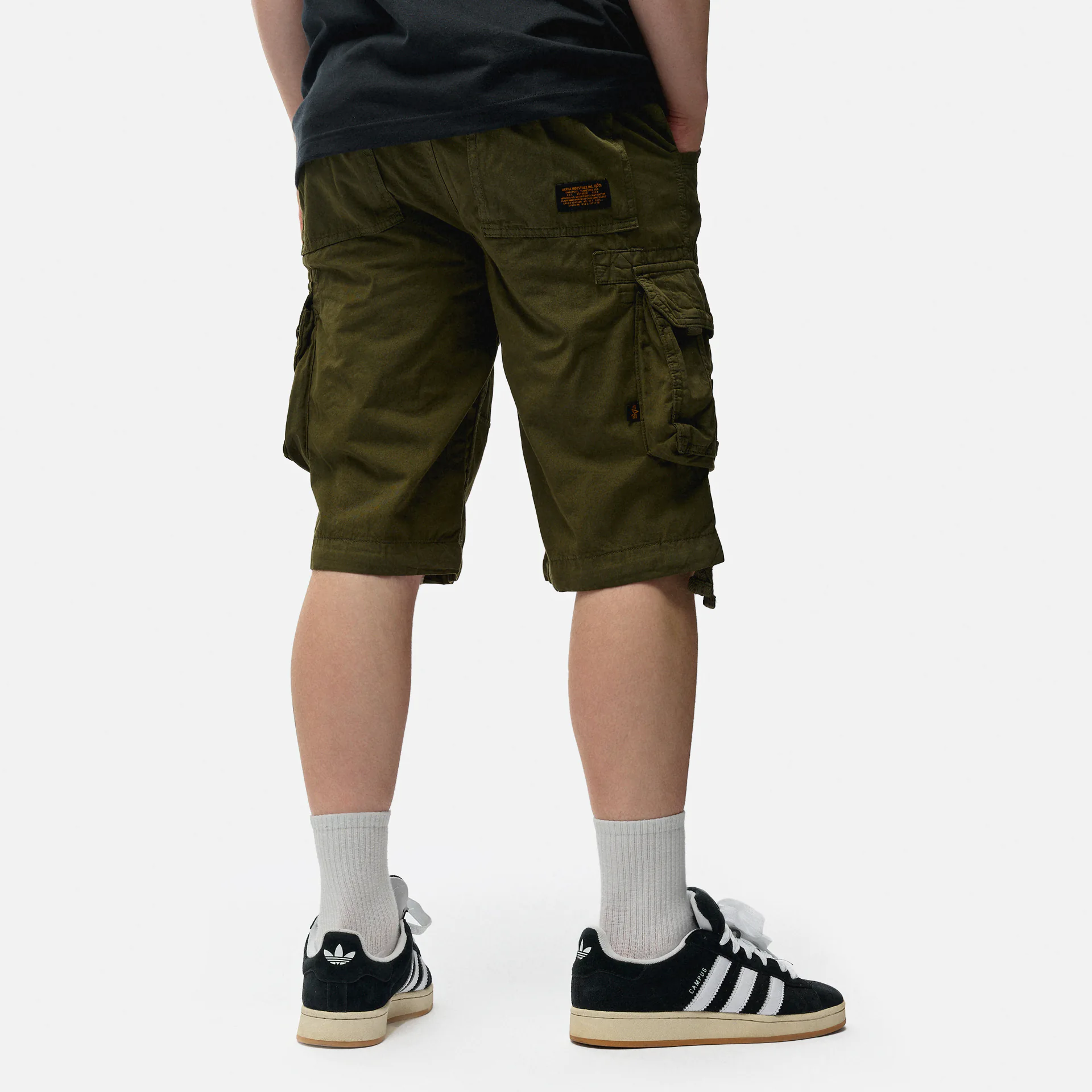 Alpha Industries Jet Cargo Short Dark Olive