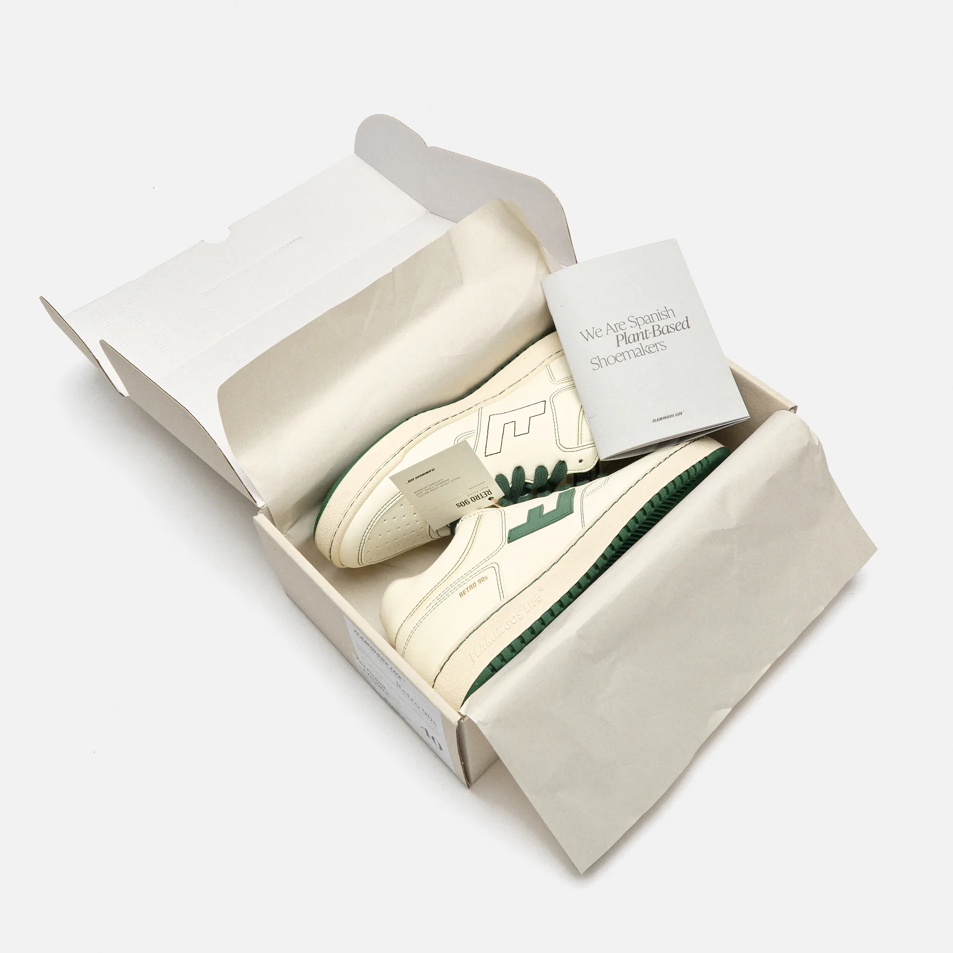 Flamingos Life Retro 90s Sneaker Pearl Forrest