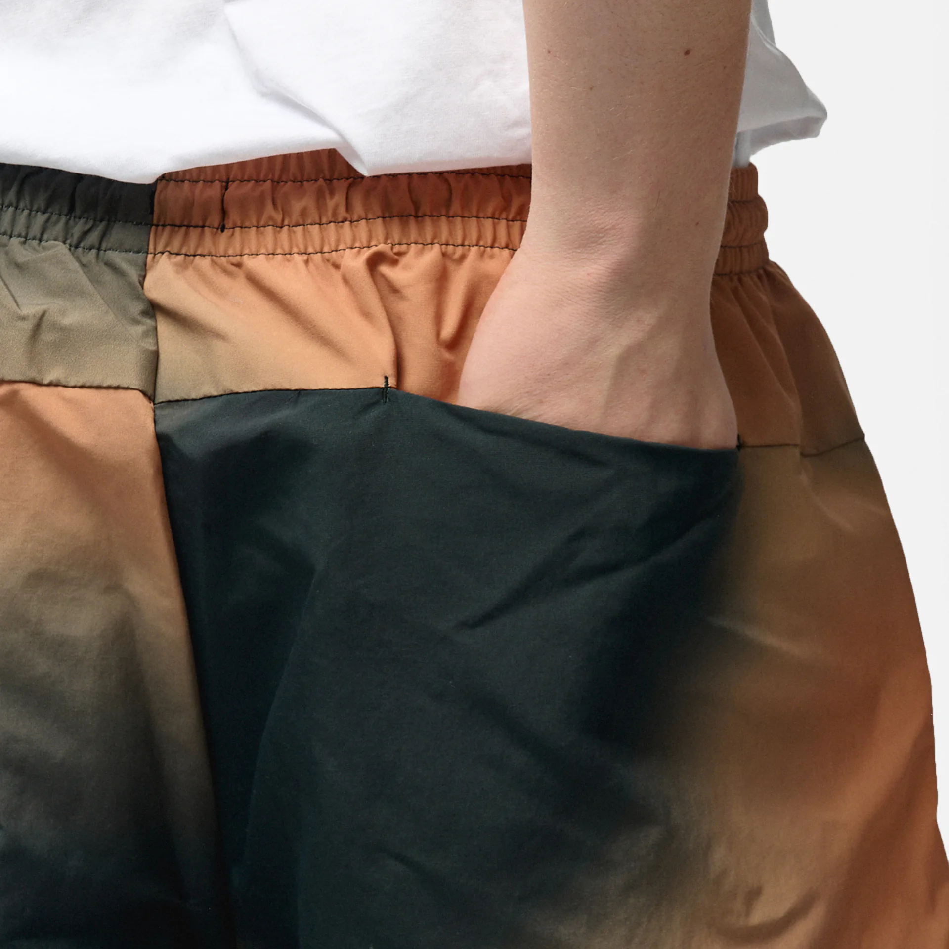 Fred Perry Printed Short Night Green