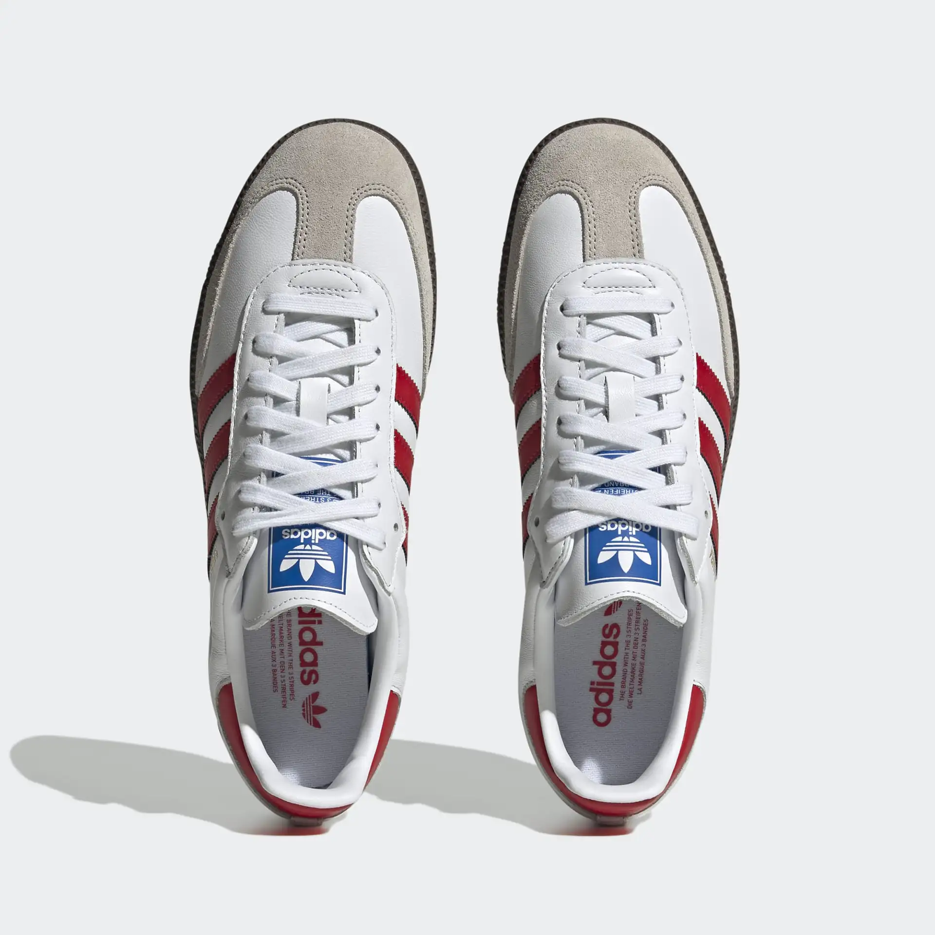 adidas Originals Sneaker Samba OG White/Red/Gum