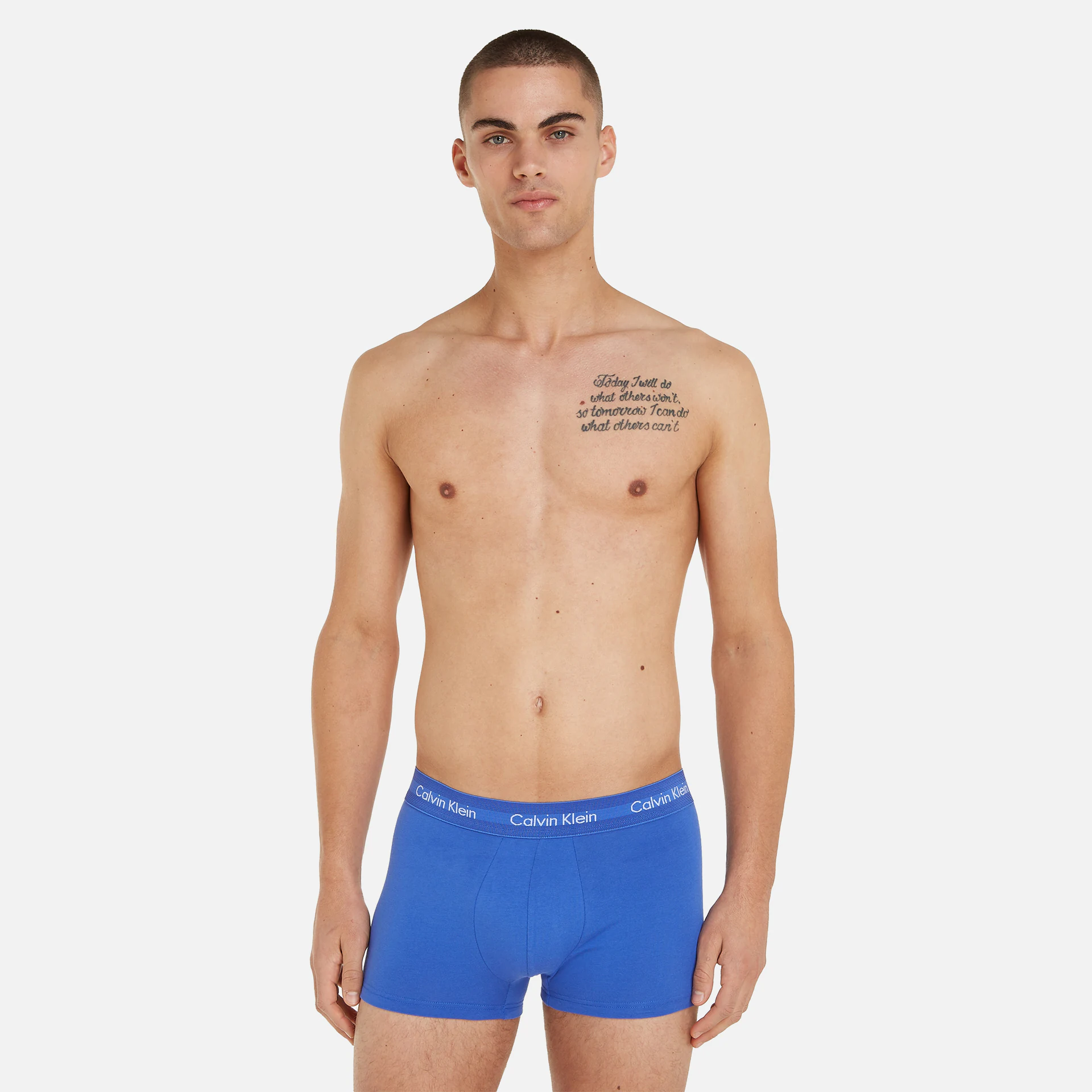 Calvin Klein 3Pack Low Rise Trunk Black/Blueshadow/Cobaltwater