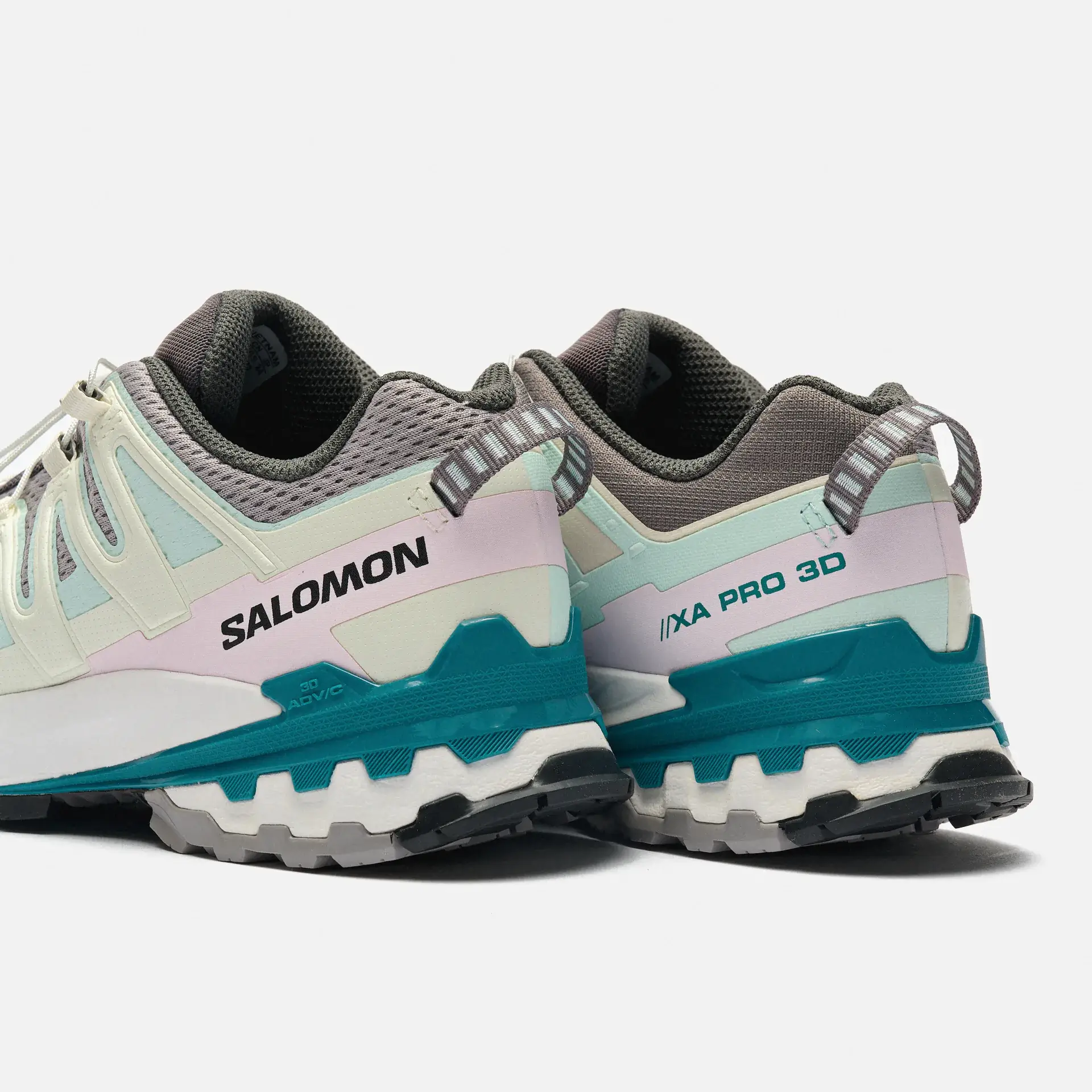 Salomon XA Pro 3D V9 Sneaker Gull/White/Bleached Aqua