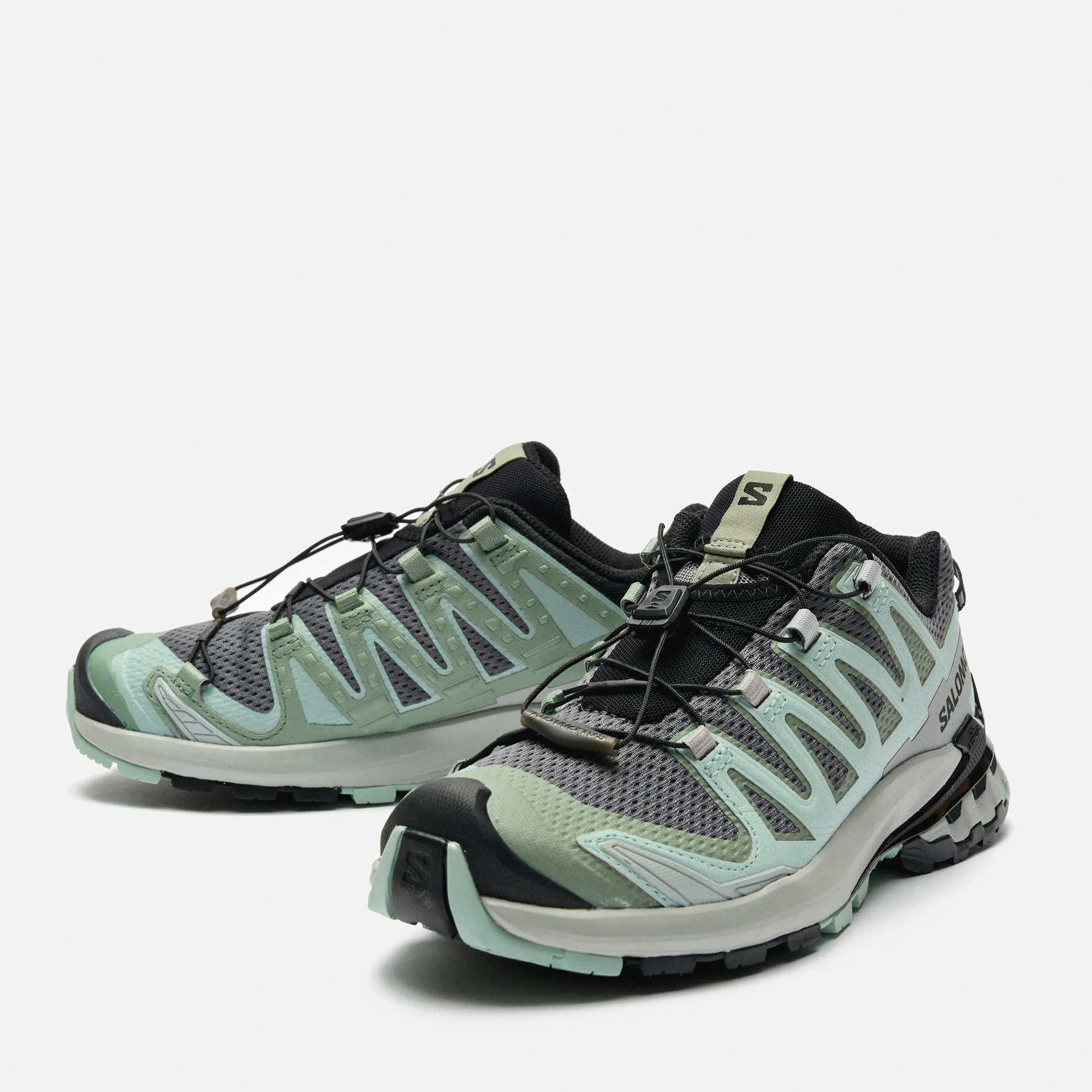 Salomon XA Pro 3D V9 Sneaker Quiet Shade/Lily Pad/Blue Haze