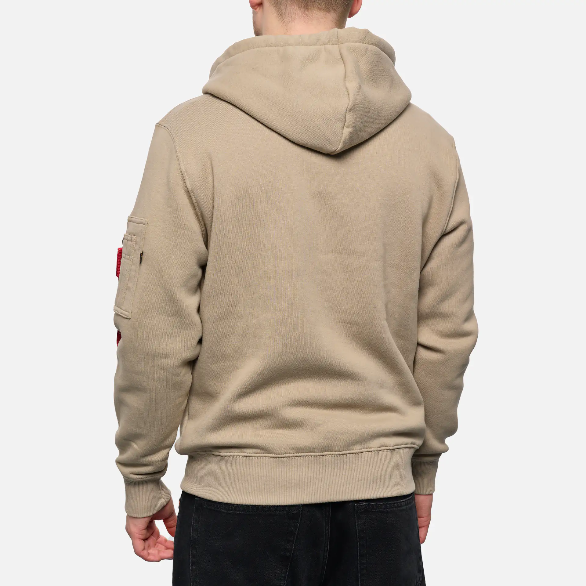 Alpha Industries Camo Hoodie Vintage Sand