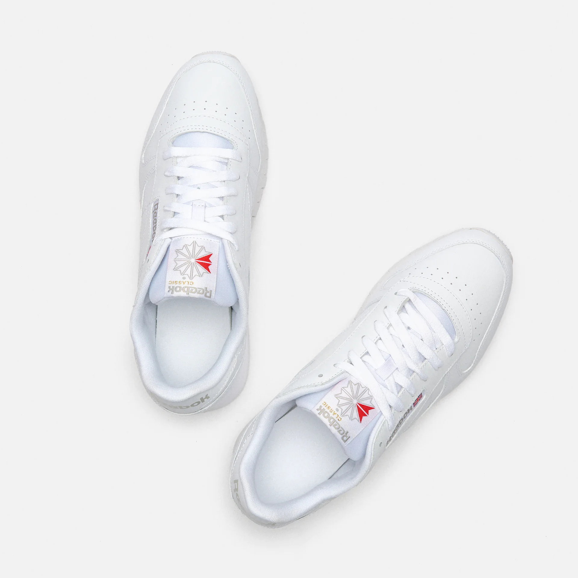 Reebok Classics Leather Sneaker Footwear White/Footwear White/Pure Grey