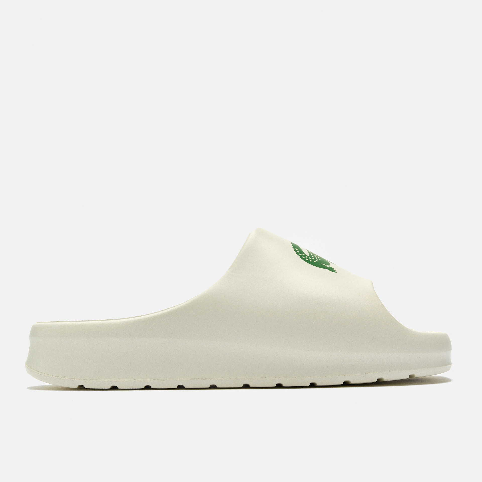 Lacoste Lacoste Serve 2.0 Synthetic Slides Off White/Dark Green