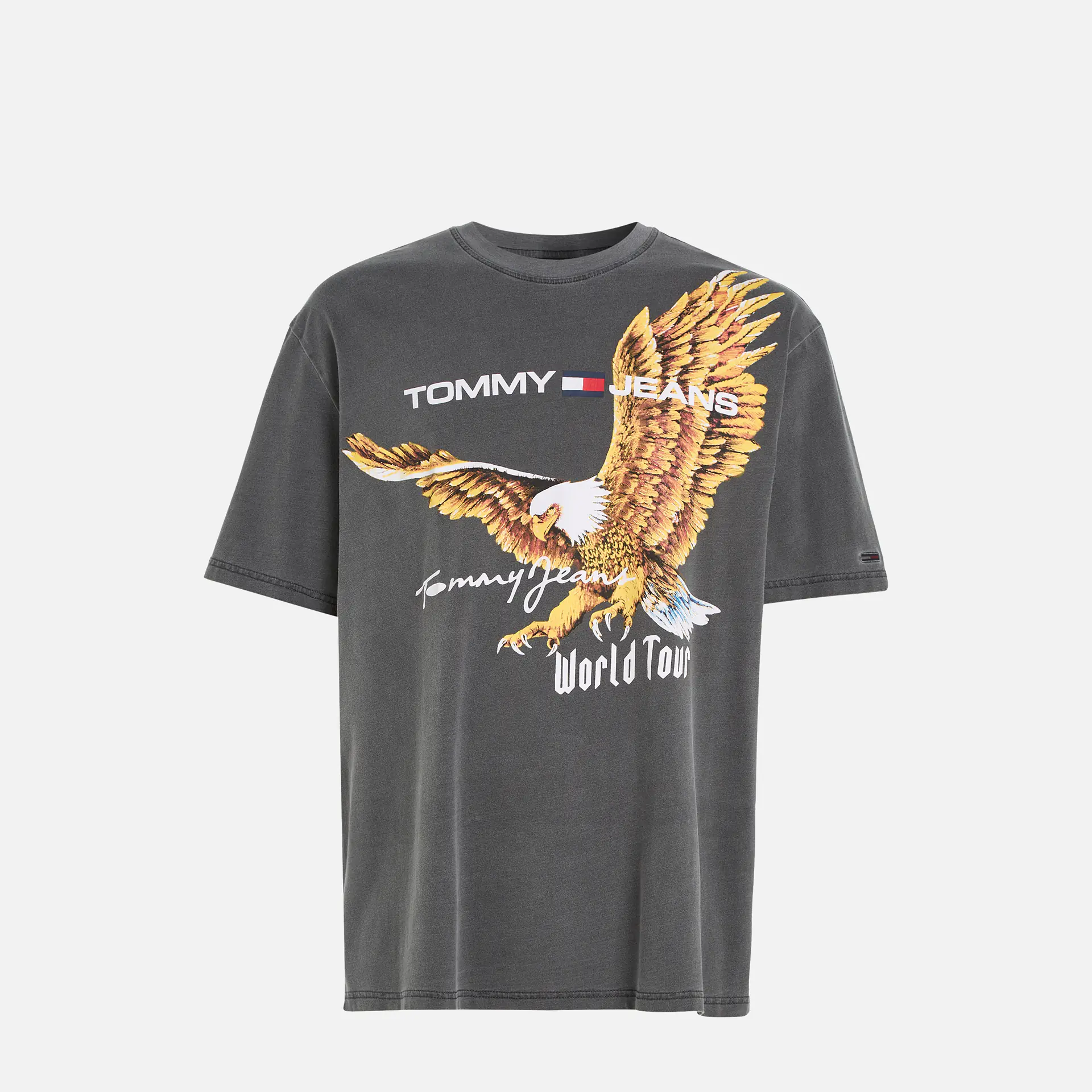 Tommy Jeans Vintage Eagle T-Shirt New Charcoal