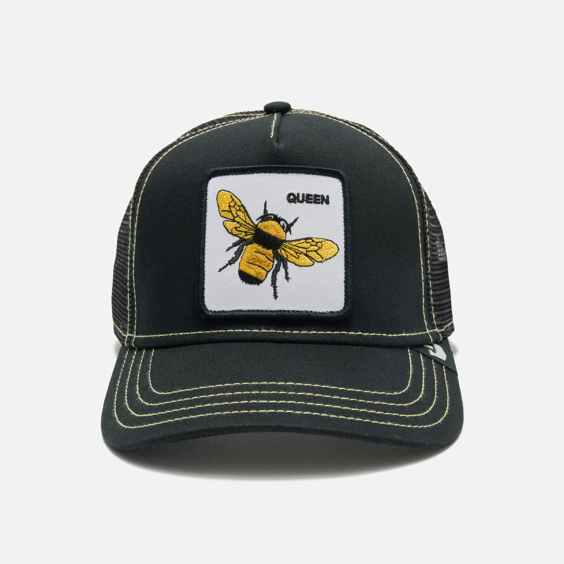 Goorin Bros The Queen Bee Baseball Trucker Cap Black