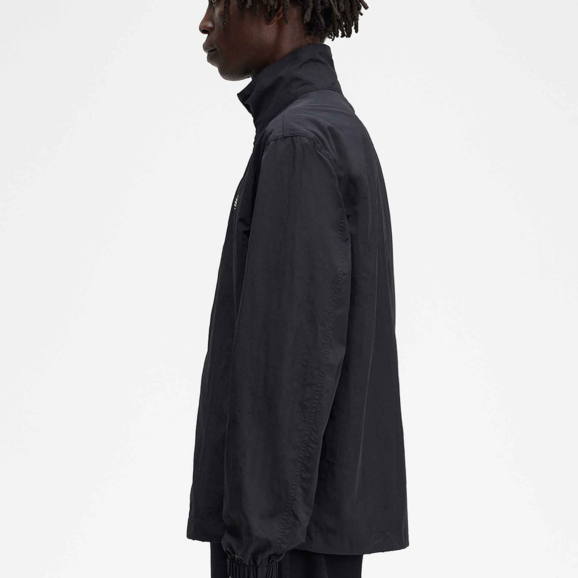 Fred Perry Woven Track Jacket Black