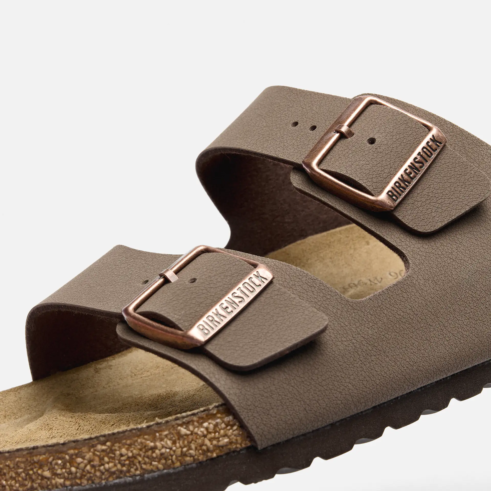 Birkenstock Arizona Birko-Flor Nubuck Sandals Mocha