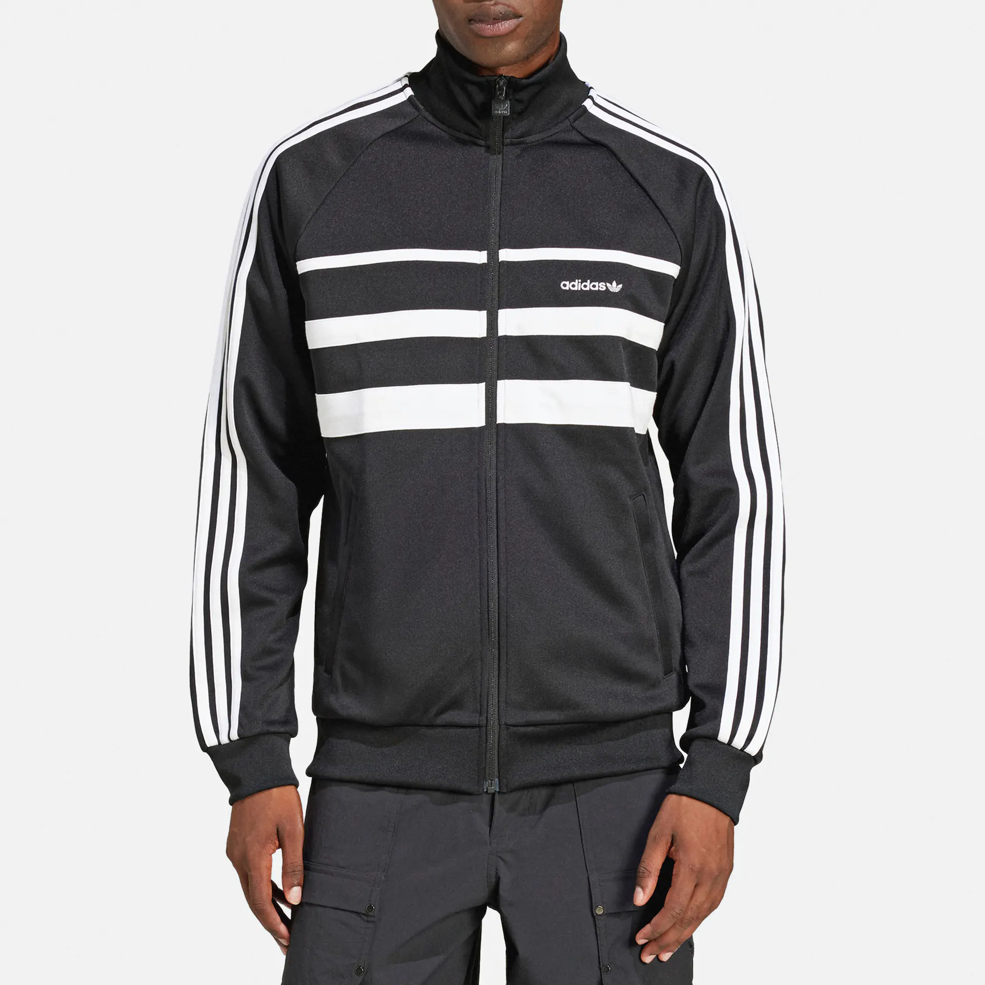 adidas Originals The First Track Jacket Black/White