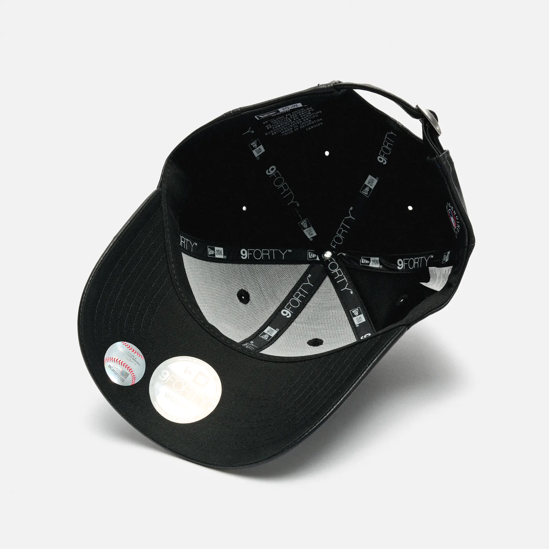 New Era Female Pu 9Forty NY Yankees Cap Black